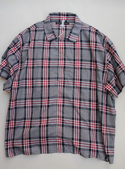 NOUN Work Pullover Madras BLUE