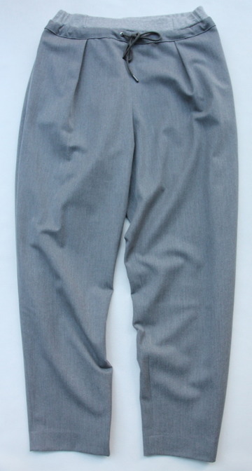 Le Ciel de Harriss T Rayon Tuck Easy Pants GREY (5)