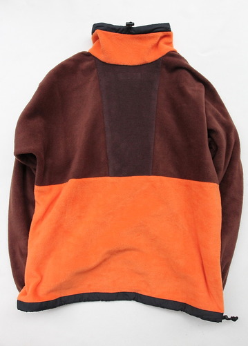 coochucamp Happy Pullover Fleece BROWN ORANGE (5)