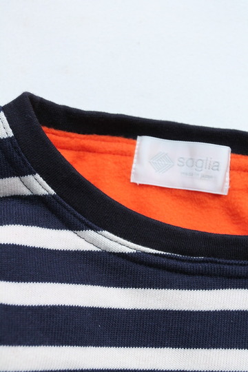soglia Border Crew Fleece ORANGE (2)