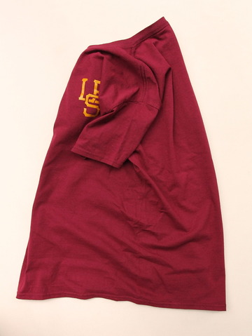 Long Beach Skate Co LBS League SS MAROON (3)
