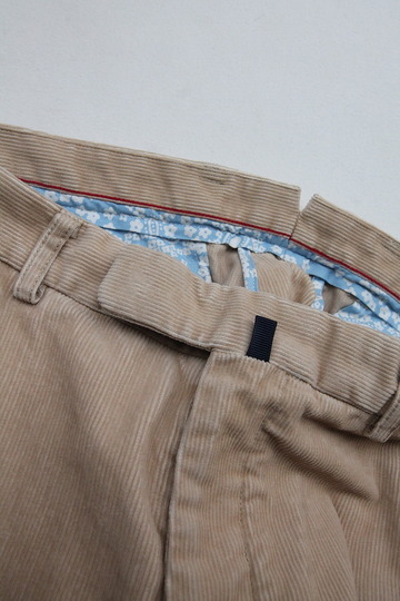 DC WHITE Corduroy Basic Pants BEIGE (2)