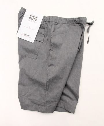KIFFE Typewriter Relax Shorts GREY (4)