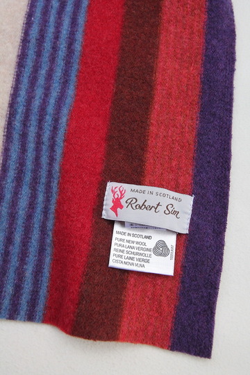 Robert Sim S647 Boiled Wool Multi Stripe (3)