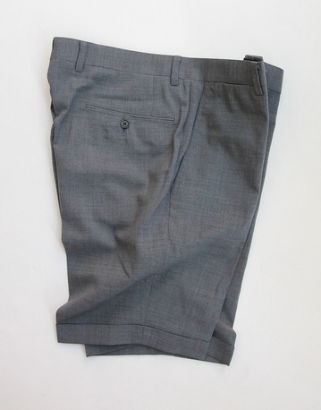 DC WHITE High twist Tropical Shorts GREY (3)