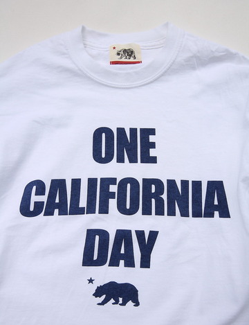 ONE CARIFORNIA Print Tee WHITE (2)