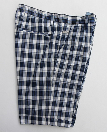 Perfection Cotton Plaid 1 Tuck BLUE Plaid (4)
