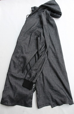 eterno Hood Coat AST 00 BLACK (4)