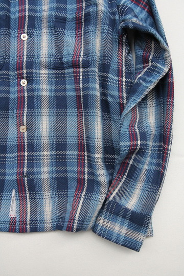 Keaton Chase Japan LS Camp Shirts BLUE (4)