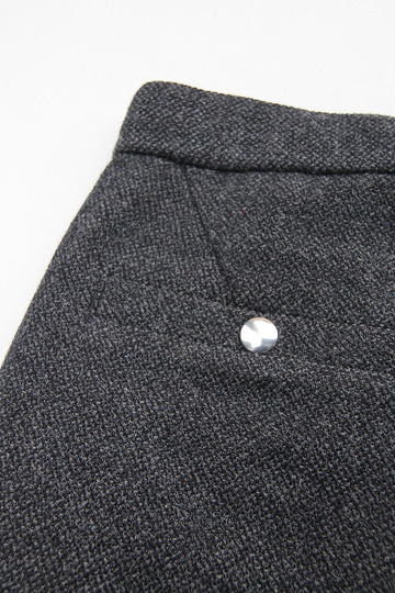 coochucamp Happy Slacks Pants GREY Tweed (6)