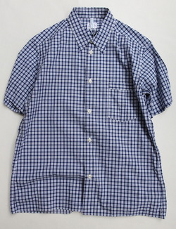 NOUN SS Plaid Shirts NAVY