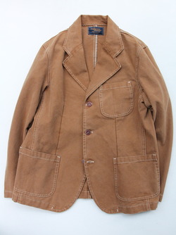 Carifornia Brand Brown Duck Blazer 3 Button