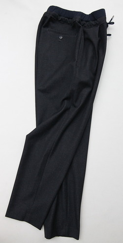 Le Ciel de Harriss T Rayon Tuck Easy Pants NAVY (6)