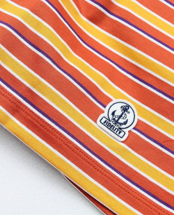 FIDELITEY Multi Border SS Tee ORANGE (4)