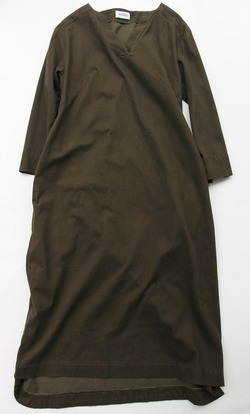 MAXOU Mini Velor Lounge Dress OLIVE