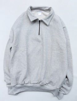 WELBECK W18 Quarter Zip Sweat Top TOP GREY