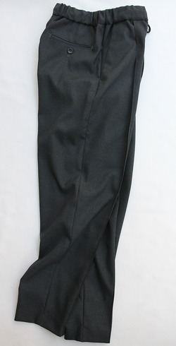 Le ciel de Harriss TR Easy Pants Center Seam CHARCOAL (5)