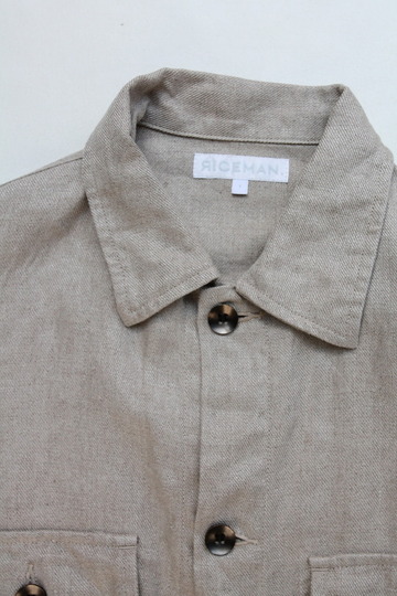 RICEMAN Work Shirt Jacket OATMEAL (2)