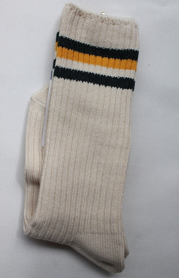 HALISON Organic Cotton IVY Crew GREEN X GOLD (2)