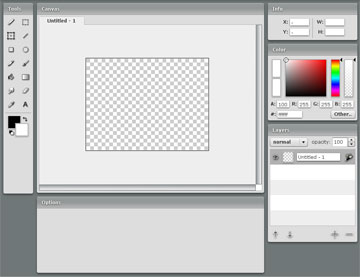 Web上でPhotoshop
