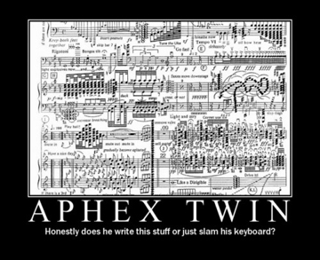 Scored Aphex Twin : エイフェックス・ツインを楽譜にすると・・・