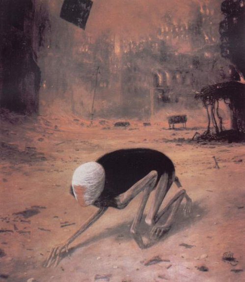 Zdzislaw Beksinski 人外編 04