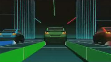 HONDA Civicの「Tron」風CM