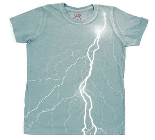 雷鳴のTシャツ