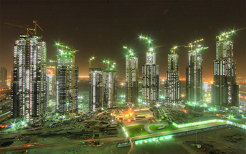 ドバイの夜景 - Dubai Metropolis