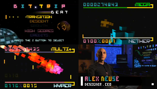 音と光の8-Bitゲーム「BIT.TRIP BEAT」