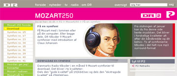 モーツアルトのmp3がフリー