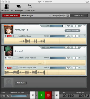 世界中のミュージシャンとリアルタイムでJam - eJamming AUDiiO