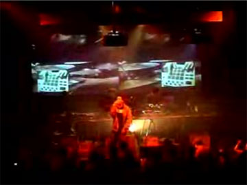 リアルタイム Audio/Visual VJ ソフトを使ったcoldcutのライブ映像