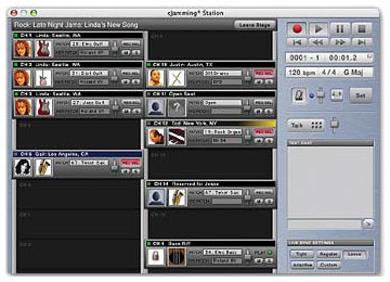 ネット上でライブセッション 「eJamming」