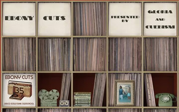 どでかいレコード棚から配信 - ebony cuts
