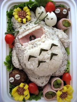 凄すぎるトトロ弁当