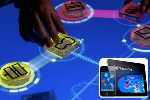 「テーブル上の音楽 」ビョークも使用した音楽システムがiPhone/iPadに対応！！　Reactable