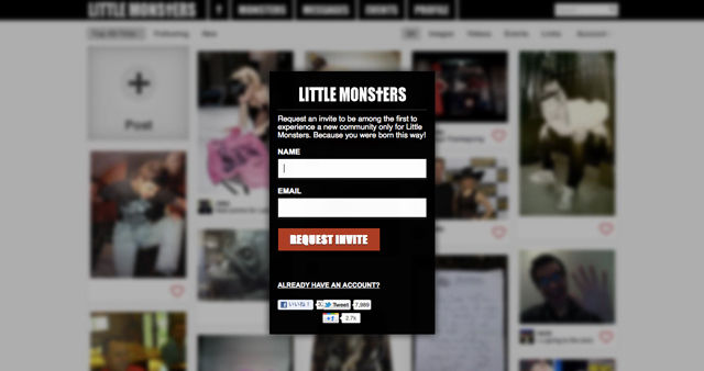 レディー・ガガがファン交流SNS「リトル・モンスターズ(LittleMonsters)」を開始 & 来日講演決定！