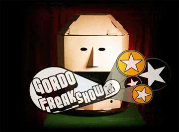 折り紙なストップモーション・ムービー - GORDO FREAK SHOW