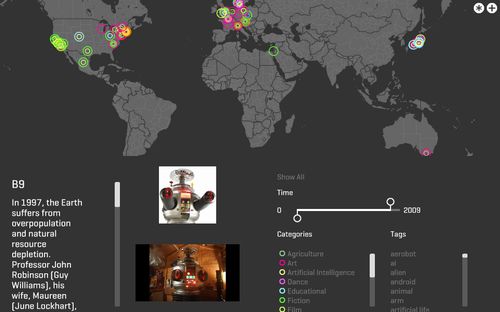 Sharedrobotics Browser - ロボットの世界を検索できるブラウザ
