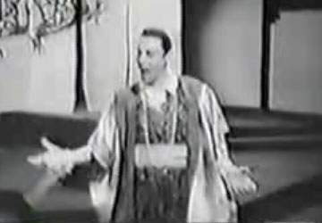 伝説的なテノール マリオ・デル＝モナコの映像 - Mario Del Monaco
