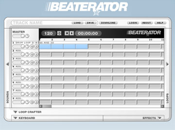信じられないほど高機能なFlashシーケンサー - BEATERETOR