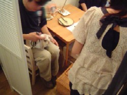うーちんくん撮影中♪