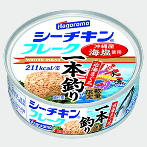 はごろも シーチキンフレーク(一本釣り) 70g×6個 (0237)