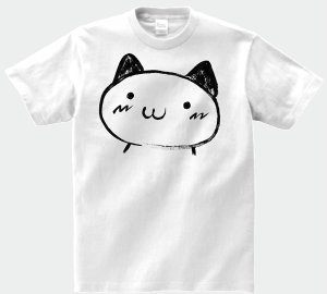 筆で書いたAAシリーズ わかんない 半袖Tシャツ ホワイトXL