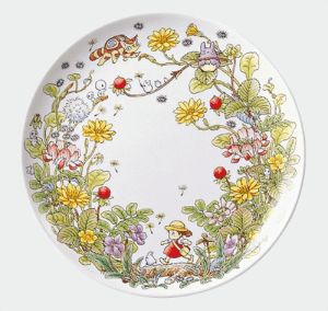 となりのトトロ Noritake ボーンンチャイナ 23cmプレート(へびいちご編) T50116A/4660-3