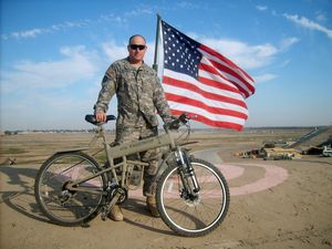 アメリカ軍折り畳みマウンテンバイク