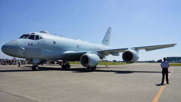 JMSDF_P-1(5503)_in_JASDF_Hamamatsu_Air_Base_20140928-01
