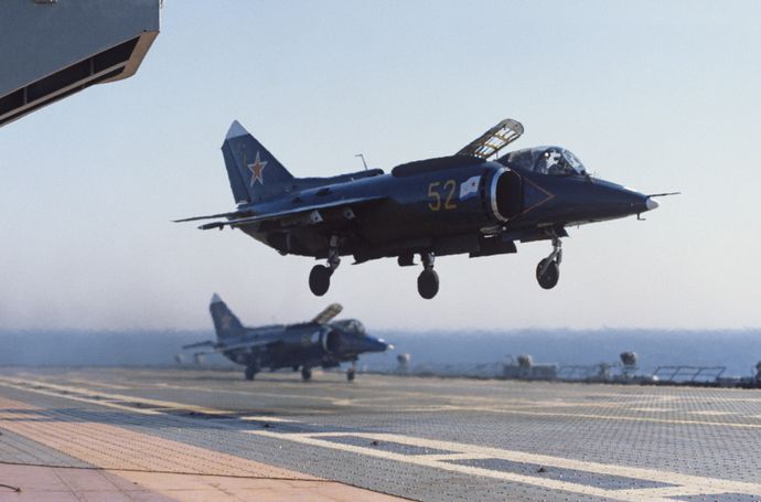RIAN_archive_477421_Yak-38P_fighter_aircraft