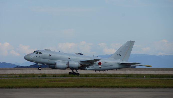 JMSDF_P-1(5506)_which_takes_off_from_Iwakuni_Air_Base_20140914
